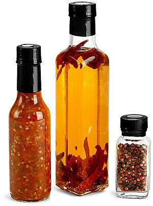 Shiny Black PVC Shrink Bands