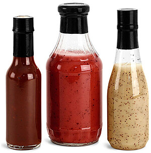 52 mm x 55 mm Matte Black PVC Shrink Bands