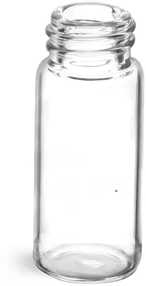 3 ml Clear Glass Vials (Bulk), Caps NOT Included