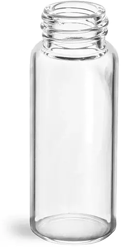 2 dram Clear Glass Vials (Bulk), Caps NOT Included