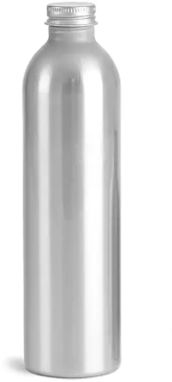 250 ml Aluminum Bottles w/ Lined Aluminum Caps