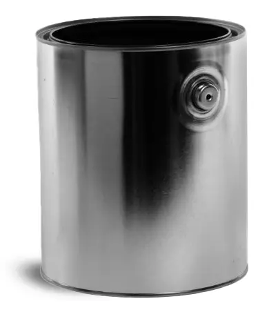 1 gallon Metal Paint Cans w/ Gray Epoxy Phenolic Liners