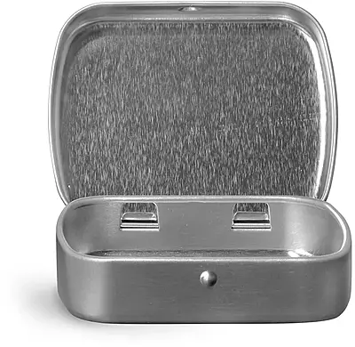 Metal Hinge Top Tins (Bulk)