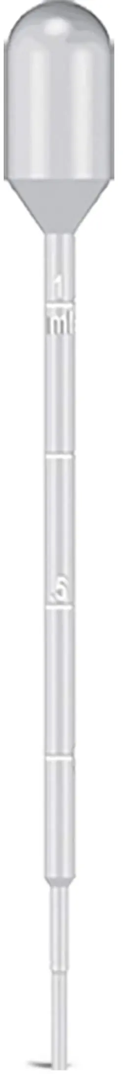 3 ml - 2.1ml Bulb Draw Dropettes Disposable LDPE Transfer Pipettes