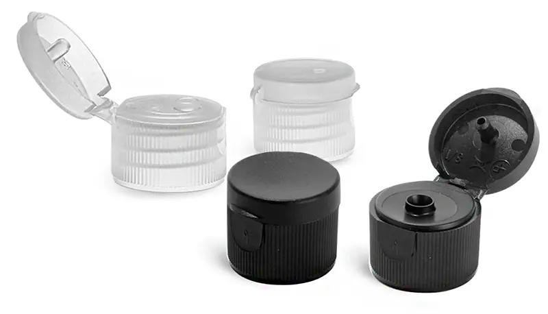 Product Replacement - 20/410 Black & Natural Ribbed Snap Top Caps