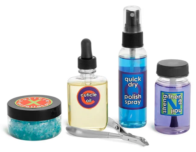 Manicure Nail Care Containers, Spa and Salon Containers & Supplies