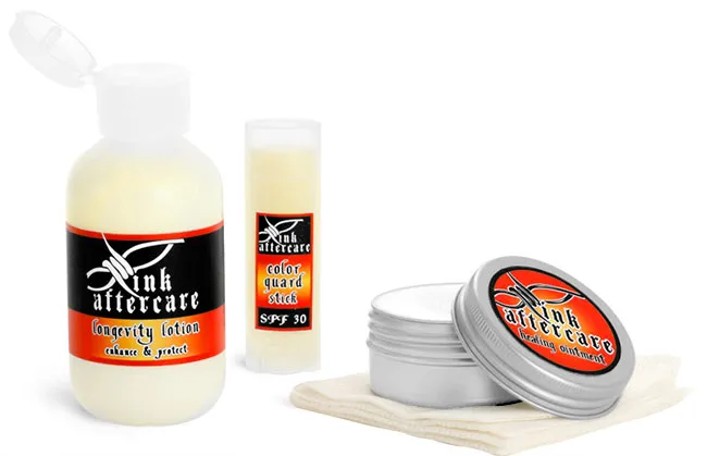 Tattoo Aftercare Bottles, Tubes & Tins  