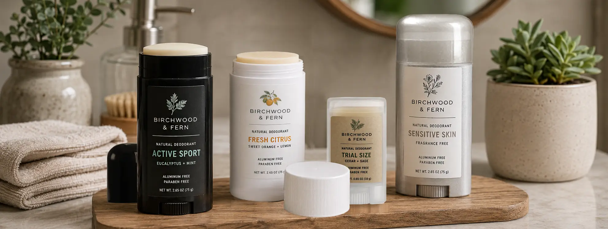 Top 5 Plastic Deodorant Tube Containers