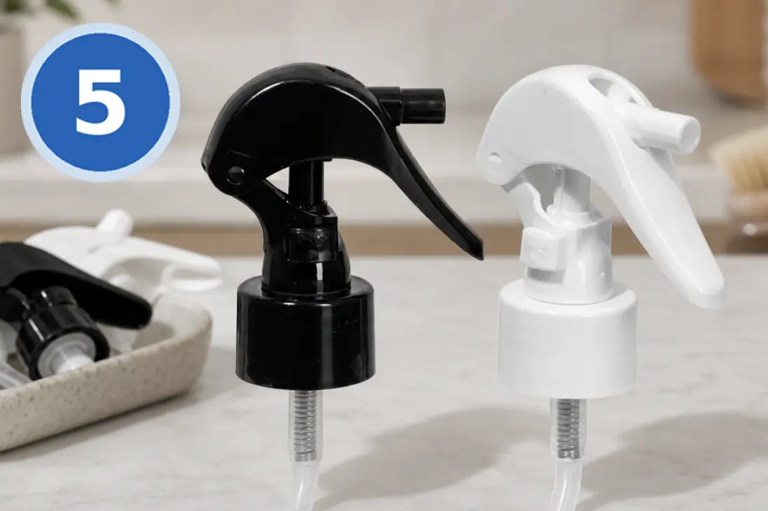 Black & White Polypropylene Trigger Sprayers