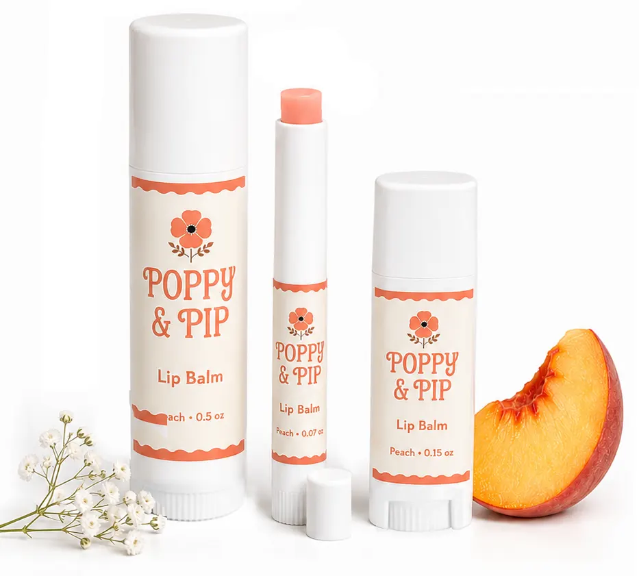 Twist Up Lip Balm Tubes