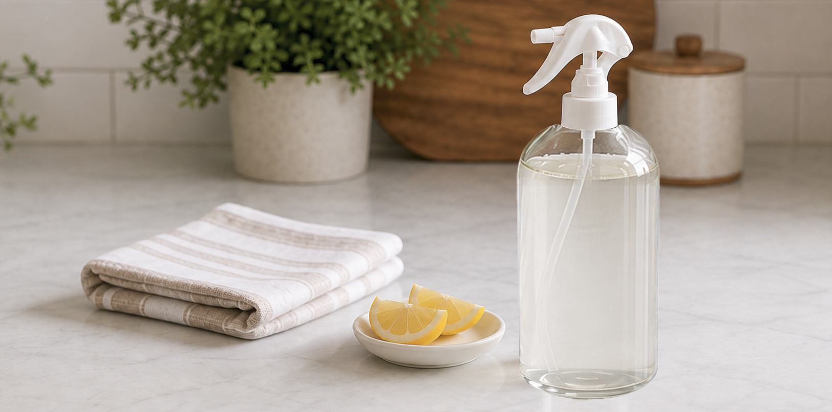All-Purpose Vinegar Cleaner in PET Spray Bottles
