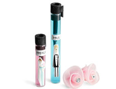 Clear Glass Perfume Sampler Vial Wedding Favor Ideas