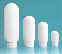 White Plastic Bottles